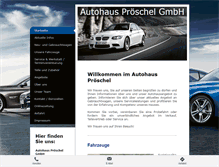 Tablet Screenshot of proeschel-bmw.de
